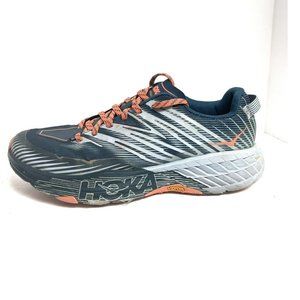 Hoka One One Womens Speedgoat 4 Trail Running Shoe Blue 9.5 M